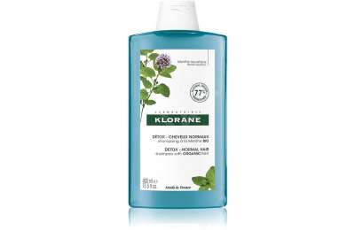 KLORANE BIO - Шампунь-Детокс для волос с экстрактом водной мяты 400 мл
